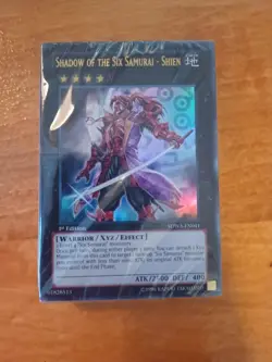 Yugioh Samurai Warlords Structure Deck 1st Edition, Sealed No Box - Image 1