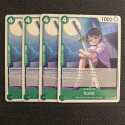 4X Kuina | OP12-026 NM | Legacy of the Master | One Piece TCG Playset - Image 1