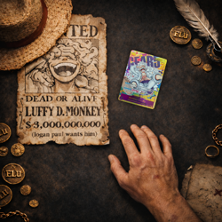 Monkey.D.Luffy OP05-119 Gear 5 Parallel Awakening of the New Era Foil SEC - Image 3