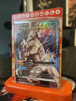 Union Arena Eren Yeager Alternate Art Promo Attack On Titan - Image 2