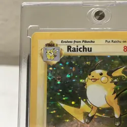 Pokemon TCG Raichu Holo Rare Card Base Set, 14/102 Perfect Condition - Image 2