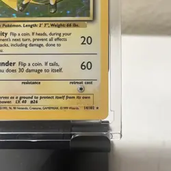 Pokemon TCG Raichu Holo Rare Card Base Set, 14/102 Perfect Condition - Image 4