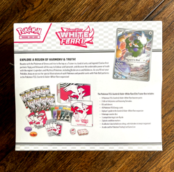 Pokemon TCG Card Scarlet & Violet 10.5 WHITE FLARE Elite Trainer Box -NEW SEALED - Image 2