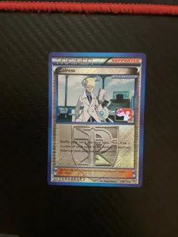 Colress Reverse Holo 118/135 Plasma Storm Pokemon League Promo Card LP - Image 1
