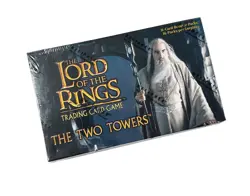 LOTR TCG CCG The Two Towers Booster Box 36 11-card Packs Sealed Saruman Theoden - Image 1