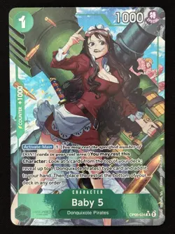 Baby 5 (OP05-034) (Alternate Art) - Premium Booster (PRB-01) - One Piece Card - Image 1