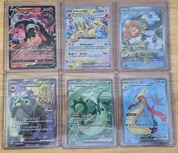 Pokemon Full Art Lot 6 Cards Total Near Mint Condition - Image 1
