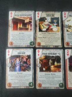 Deadlands Doomtown Boot Hill CCG Card Game Card Lot Mixed Cards Diamond's Rare * - Image 2