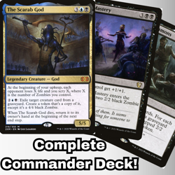 MTG Commander EDH Deck The Scarab God 100 Magic Cards Custom Deck Zombies - Image 1