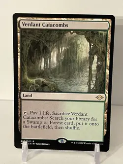 MTG - Verdant Catacombs, MH2 Regular Rare, #260/303, NM, (Mar25'#4) - Image 1