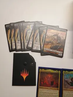 MTG: Sliver Swarm Commander Deck - CMM Sleeved With Deck Box Opened - Image 3