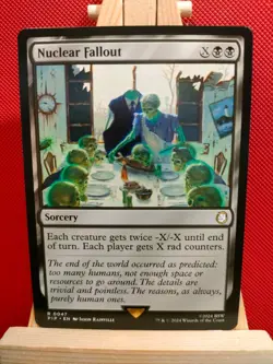 Nuclear Fallout - Fallout - Rare - NM (See Pics) MTG - Image 1