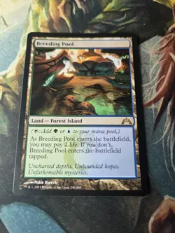 1x Breeding Pool Gatecrash Light Play Modern Legacy EDH LP - Image 2