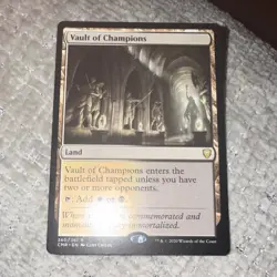 Magic: The Gathering Vault of Champions Land Commander Legends Rare Regular 360 - Image 1