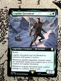 Legolas Greenleaf (Extended Art) - The Lord of the Rings - 123 - NM - Image 1