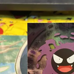 2000 Topps Pokemon TV Animation Series 2 #92 Gastly holo Foil Blue Logo - Image 2