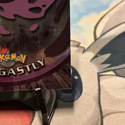 2000 Topps Pokemon TV Animation Series 2 #92 Gastly holo Foil Blue Logo - Image 4