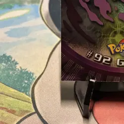 2000 Topps Pokemon TV Animation Series 2 #92 Gastly holo Foil Blue Logo - Image 5