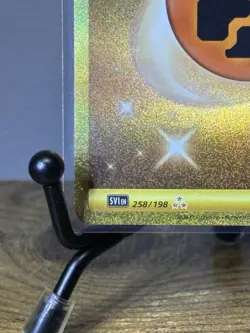 Pokemon TCG Basic Fighting Energy Scarlet Violet Holo Hyper Rare Card 258/198 - Image 4