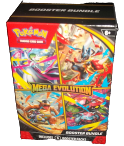 POKEMON TCG: MEGA EVOLUTION BOOSTER BUNDLE (1 X) NISB GIFT - Image 1