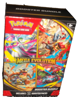 POKEMON TCG: MEGA EVOLUTION BOOSTER BUNDLE (1 X) NISB GIFT - Image 2