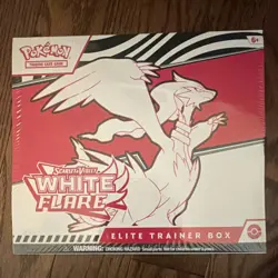 Pokemon TCG Scarlet Violet White Flare Elite Trainer Box (ETB) Sealed - Image 1