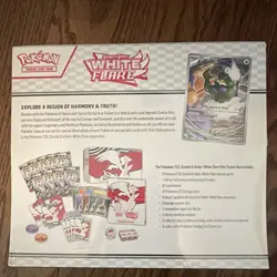 Pokemon TCG Scarlet Violet White Flare Elite Trainer Box (ETB) Sealed - Image 2