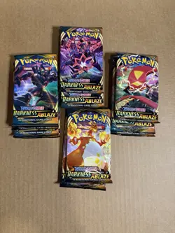 Pokemon TCG Sword & Shield Darkness Ablaze Booster Pack Lot Of 15 820650807138 - Image 3