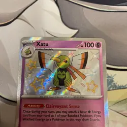 Xatu 152/091 SV: Paldean Fates Shiny Holo Rare 2024 Pokemon TCG NM - Image 4