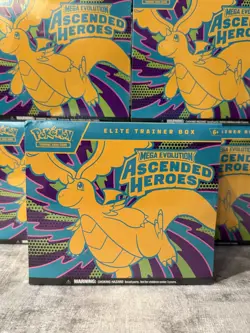 Pokemon TCG - Ascended Heroes ETB Elite Trainer Box X5 - SEALED **IN HAND** - Image 2