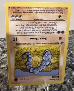 Pokemon Onix Shadowless 1st Edition 056/102 Common Regular Base Set Vintage 1999 - Image 5