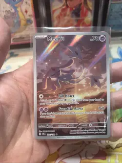 Pokemon Mesprit 204/191 Surging Sparks Illustration Rare Near Mint NM - Image 1