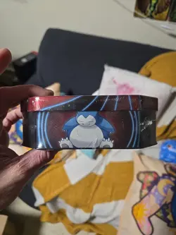 Pokemon Snorlax Tin 2021 Factory Sealed POKEMON NEW SEALED - Image 5