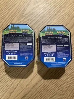 Pokemon TCG: Pokemon Go Tin Set Of 2x New & Sealed Pikachu & Snorlax - Image 2