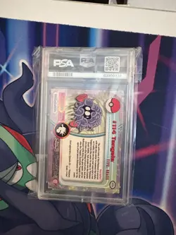 PSA 10 2000 Pokemon Game Topps Chrome Tangela Spectra TV Rare Base Series 2 GEM - Image 2