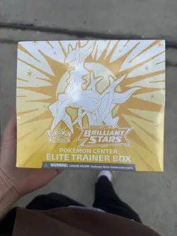Pokemon Center Elite Trainer Box Sword & Shield Brilliant Stars - Image 1