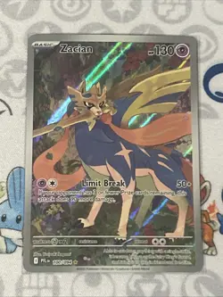 Zacian Illustration Rare Pokemon Phantasmal Flames #100/094 Near Mint - Image 1