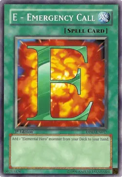 [Common] YuGiOh - E Emergency Call - NM - DP03-EN017 - 1st Edition - Image 1