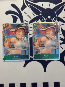 2x Nami OP14-031 (SR) The Azure Sea’s Seven One Piece TCG English Super Rare - Image 1