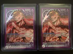 2x DONQUIXOTE DOFLAMINGO (OP14-060) - Alt. Art`Leader - The Azure Sea's Seven - Image 1