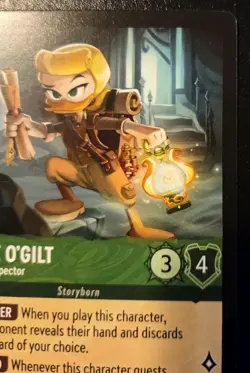 Goldie O'Gilt - Cunning Prospector 87/204 Rare Whispers In The Well Lorcana TCG - Image 3