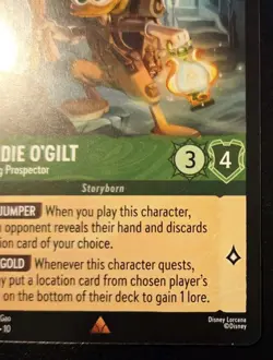 Goldie O'Gilt - Cunning Prospector 87/204 Rare Whispers In The Well Lorcana TCG - Image 5