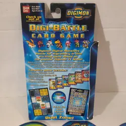 Digimon Digi-Battle 2 Player Starter Set Card Game 2000 Never Used - Image 3