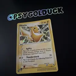 Pokemon Pikachu Black Star Promo 012 Holo Card 2003 NM - Image 3