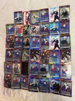 Union Arena Jujutsu Kaisen SR And Action Point Card Lot - Image 1