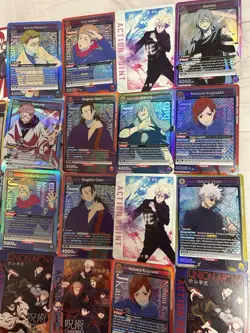 Union Arena Jujutsu Kaisen SR And Action Point Card Lot - Image 3