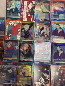 Union Arena Jujutsu Kaisen SR And Action Point Card Lot - Image 4
