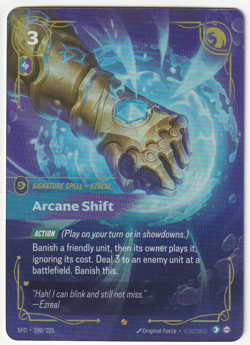 Arcane Shift 200/221 Riftbound SFD NEAR MINT CARD - Image 1