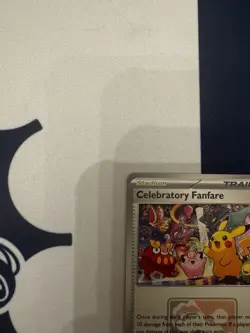 Pokemon TCG Celebratory Fanfare - Ace Trainer Reward Card - Image 3