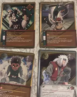 Naruto Ccg 1st Edition Super Rare Foil Lot Of 11 Card Game 2006 Excellent Cond! - Image 4